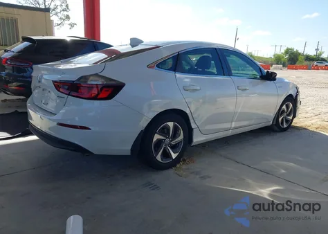 2019 Honda Insight Ex из США, поврежденный, VIN 19XZE4F53KE015105